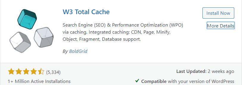 Install W3 Total cache Plugin to store certain elements of your webiste locall