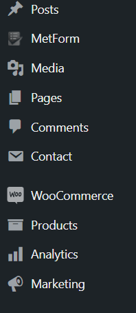 You can see contact menu on your WordPress dashboard